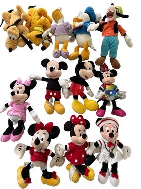 Disney Mickey & Friends Plush Toy Set - Assorted Colors